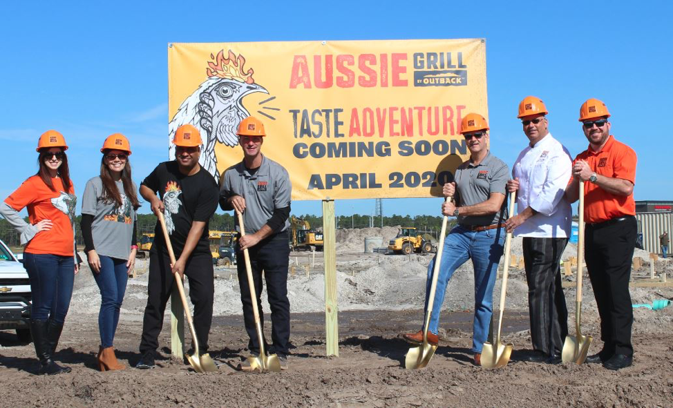 Aussie Grille Breaks Ground Aussie Grille Breaks Ground