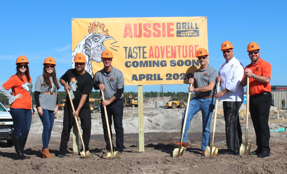 Aussie Grille Breaks Ground